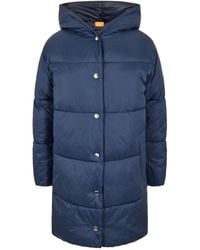 BOSS - Polly Short Puffer Jacket - Lyst