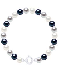 Ateliers Saint Germain - Bracelet Row Of Real Cultured Freshwater Pearls Round 6-7 Mm - Lyst