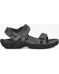 Teva - Hudson Ankle Strap Sandals Dark Gull - Lyst