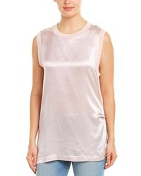 DIESEL - T Heika Dress T-Shirt Vest Round Neck Sleeveless Casual Tank Top - Lyst