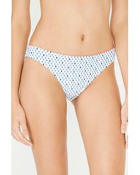 Penti - Low-Waist Micro-Pattern Bikini Bottoms - Lyst