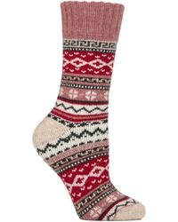 Country Pursuit - Ladies Wool Blend Hiking Socks Cushioned Walking Boot - Lyst