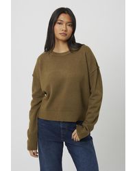 Brave Soul - Loose Fit Exposed Seam Jumper - Lyst