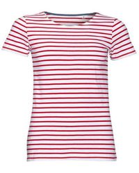 Sol's - Ladies Miles Striped Short Sleeve T-Shirt (/) Cotton - Lyst