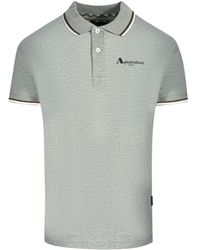 Aquascutum - London Tipped Polo Shirt Cotton - Lyst