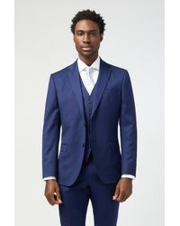 Alexandre Silver Label - Tailored Fit Italian Super 110''s Twill Jacket - Lyst