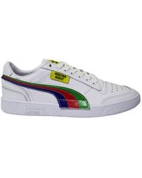 PUMA - X Ralph Sampson Lo Chinatown Market Leather Lace Up Trainers 371394 01 - Lyst