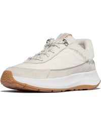 Fitflop - F-Mode Flow Wildleder Damen Schuhe-Mix - Lyst