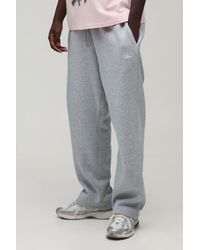 BoohooMAN - Essential Baggy Script Jogger - Lyst