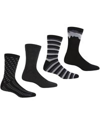 Regatta - Lifestyle Socks (Pack Of 4) - Lyst
