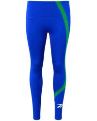 Reebok - Wor Big Logo Leggings Cotton - Lyst