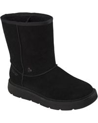 Skechers - Keepsakes Cozy Mid Leather Winter Mid Calf Boots - Lyst