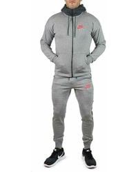 Nike - Air Fleece Tracksuit Full Set - Lyst