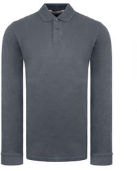 Weekend Offender - Austin Anthracite Polo Shirt - Lyst