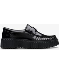 Clarks - Torhill Mocc Pat Shoes - Lyst