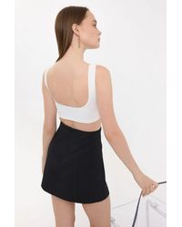 Hiccup - Sleeveless Round Neck Top With Back Detail - Lyst
