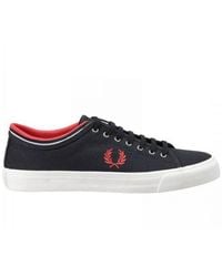 Fred Perry - B5210u 608 Kendrick Tipped Cuff Canvas Mens Trainers - Lyst