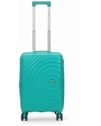 Infinity Leather - Hard Shell Cabin 55 X 37 X 22 Cm Pp Suitcase Luggage Suitable For Easyjet, Ryanair - Lyst