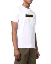 DSquared² - T Shirts D2 Icon Patch Regular Fit Short Sleeve Summer Cotton Tee - Lyst