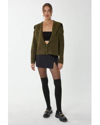 Hiccup - Relaxed Fit Buttoned Knit Cardigan - Lyst