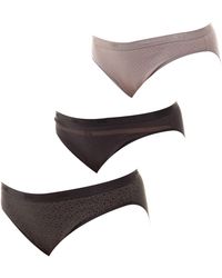 DIM - Pack-3 Panties Slips Coton Strech D4C17 - Lyst