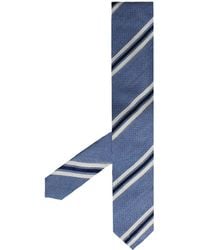 Hackett - Gedruckte Neuheit Streifen Herren Blaue Krawatten - Lyst