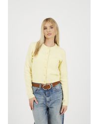 Brave Soul - Soft Touch Crew Neck Cardigan - Lyst