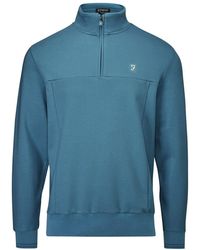 Farah - Tisdale Regular Fit Long Sleeve Sweatshirt - Lyst