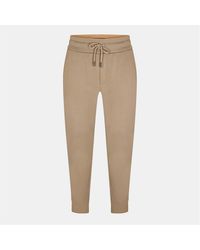 BOSS - Schiller Solid Patterned Slim Joggers - Lyst