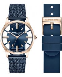Kenneth Cole - Kcwlg2236903 Ladies Classic Watch And Strap Gift Set - Lyst