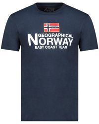 GEOGRAPHICAL NORWAY - Tee Ss Jacky Shirt - Lyst