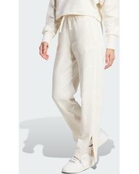 adidas - All Szn French Terry 3-Stripes Straight Leg Pants - Lyst