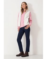 Crew - Micro Fleece Soft Gilet - Lyst