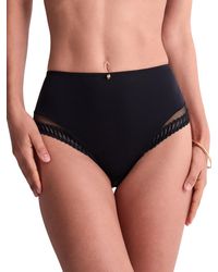 Aubade - Sheer Emotion High Waist Brief - Lyst