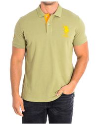 U.S. POLO ASSN. - Korycbad Short Sleeve With Contrasting Lapel Collar 64779 - Lyst