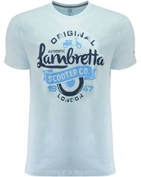 Lambretta - Scooter Big & Tall T-Shirt (Cool) Cotton - Lyst