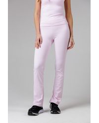 French Connection - Wrap Front Fcuk Stretch Yoga Pant - Lyst