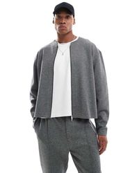 ASOS - Co-Ord Zip Through Cardigan - Lyst