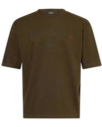 DSquared² - Milano Logo Military T-Shirt Cotton - Lyst