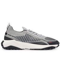 HUGO - Go 1st Trainers (grijs) - Lyst