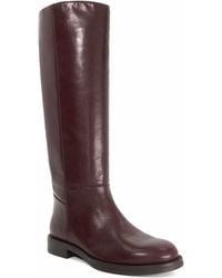Dune - Tova Knee High Leather Boots - Lyst