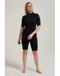 Mountain Warehouse - Shorty Wetsuit With Easy Glide Zip Fastening Swimwear - Lyst