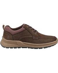 Hush Puppies - Adam Nubuck Lace Up Trainers - Lyst