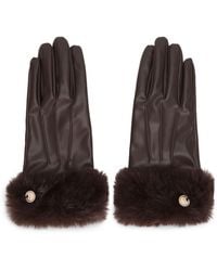 Carvela Kurt Geiger - Fur Gloves - Lyst
