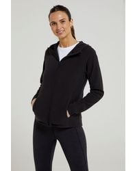 Mountain Warehouse - 'Camber' Hooded Fleece Jacket With Pockets Full Zip Sweatshirt - Lyst