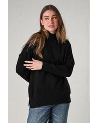 French Connection - Cosy Soft Touch High Neck Seam Jumper - Lyst