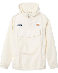 Ellesse - Mont 3 Overhead Jacket (Off) Cotton - Lyst