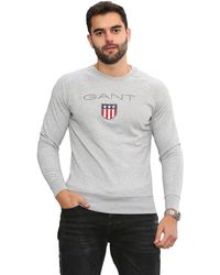 GANT - Herren Pullover Sweatshirt - Lyst
