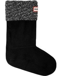 HUNTER - Original Plaited Directional Rib Short Boot Socks - Lyst