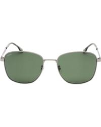 BOSS - Polarized Lens Matte Ruthenium Sunglasses - Lyst